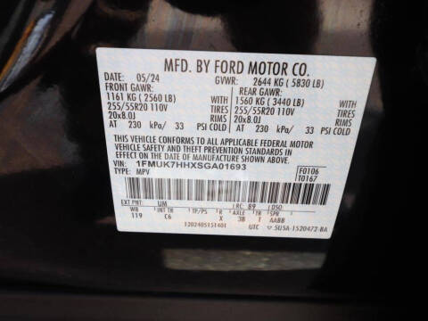 2025 Ford Explorer Platinum