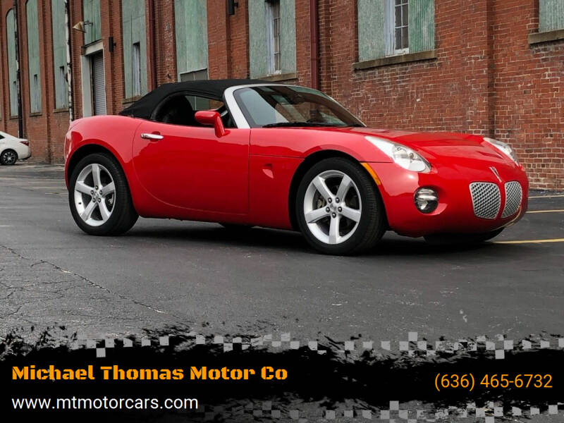 2006 Pontiac Solstice for sale at Michael Thomas Motor Co in Saint Charles MO