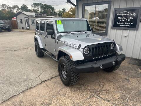 2014 Jeep Wrangler Unlimited for sale at Rutledge Auto Group in Palestine TX
