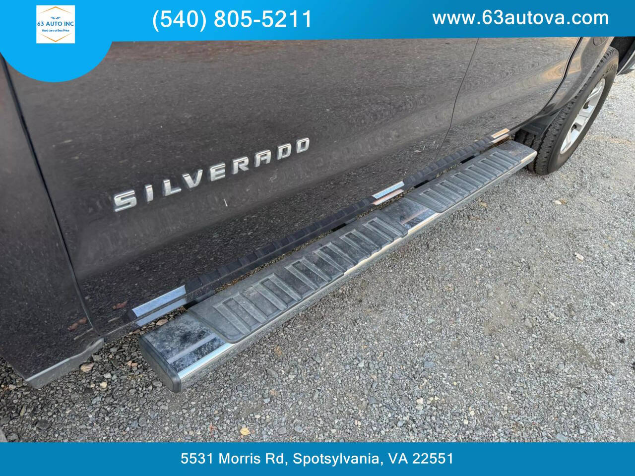 2014 Chevrolet Silverado 1500 for sale at 63 Auto Inc in Spotsylvania, VA