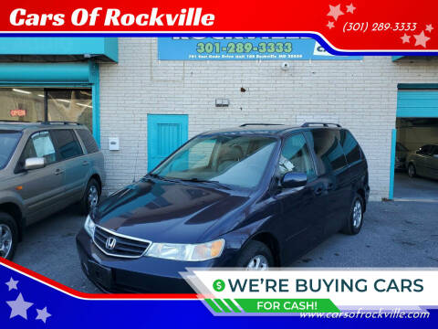 2004 Honda Odyssey for sale at Cars Of Rockville in Rockville MD
