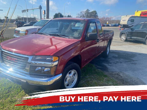 2006 GMC Canyon for sale at Marino's Auto Sales in Laurel DE