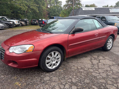 2006 Chrysler Sebring for sale at MEDINA WHOLESALE LLC in Wadsworth OH