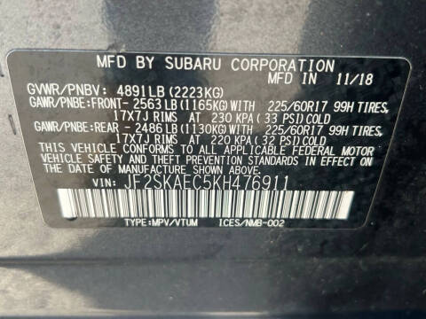 2019 Subaru Forester Premium
