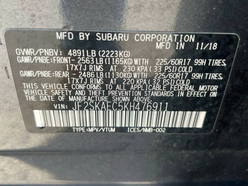 2019 Subaru Forester Premium