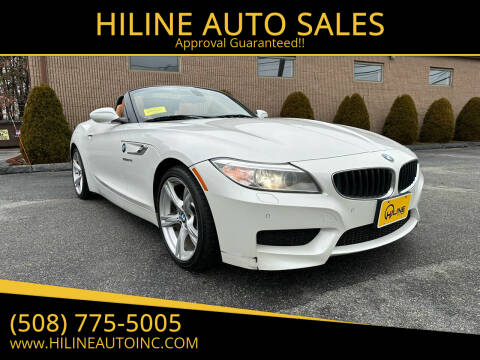 2015 BMW Z4 for sale at HILINE AUTO SALES in Hyannis MA
