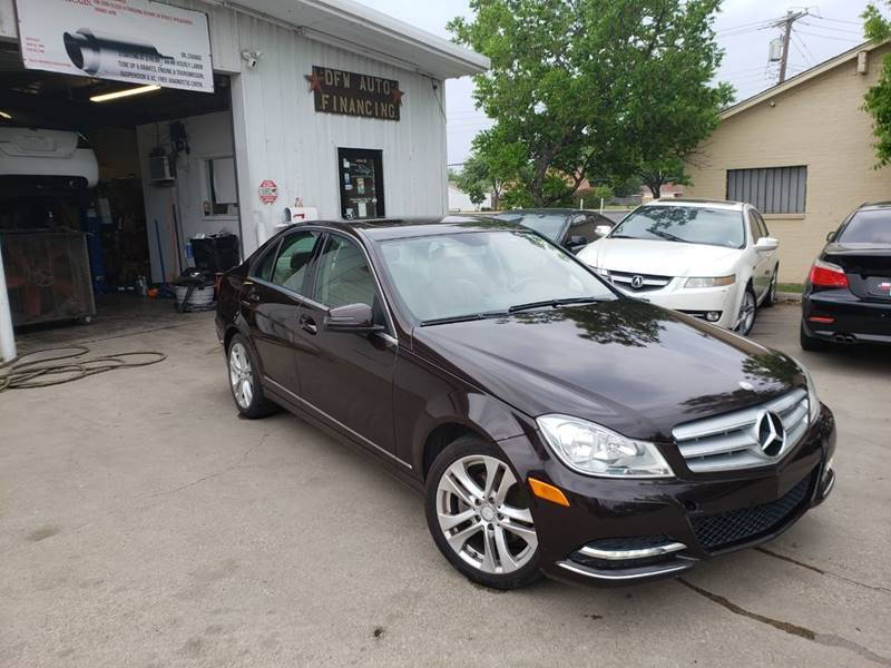 2012 Mercedes-Benz C-Class for sale at Bad Credit Call Fadi in Dallas TX