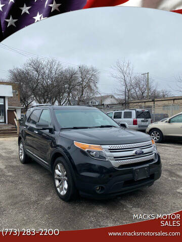 2015 Ford Explorer for sale at Macks Motor Sales in Chicago IL