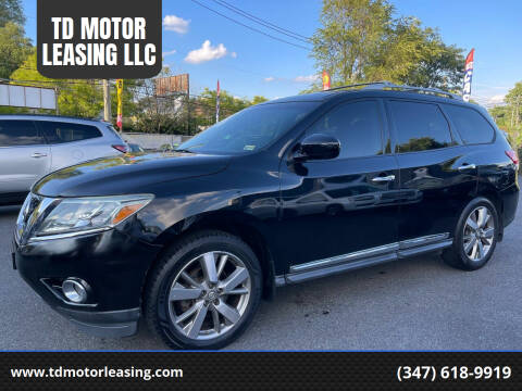 2014 Nissan Pathfinder for sale at TD MOTOR LEASING LLC in Staten Island NY