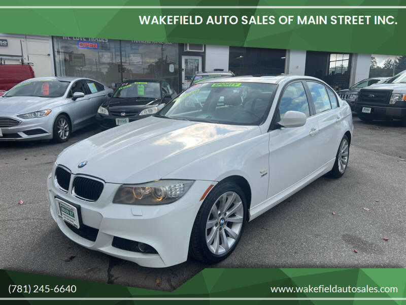 2011 BMW 3 Series for sale at Wakefield Auto Sales of Main Street Inc. in Wakefield MA