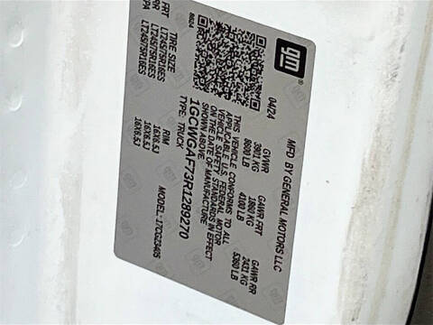 2024 Chevrolet Express 2500