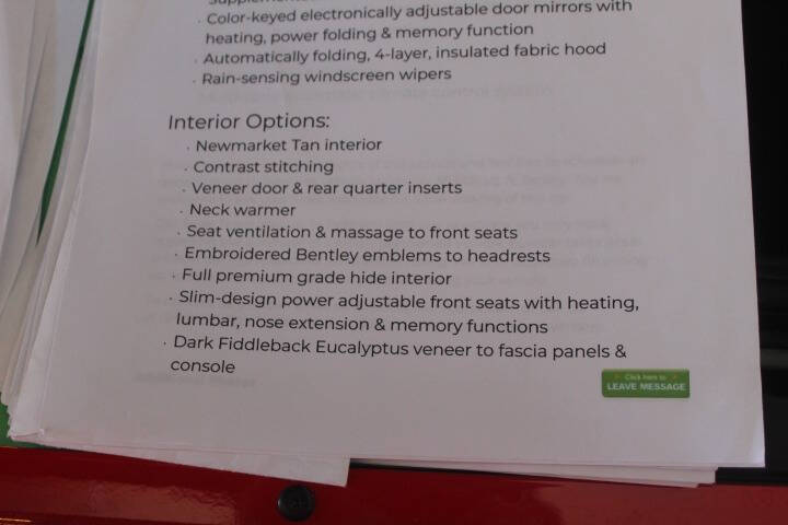 2014 Bentley Continental GT V8