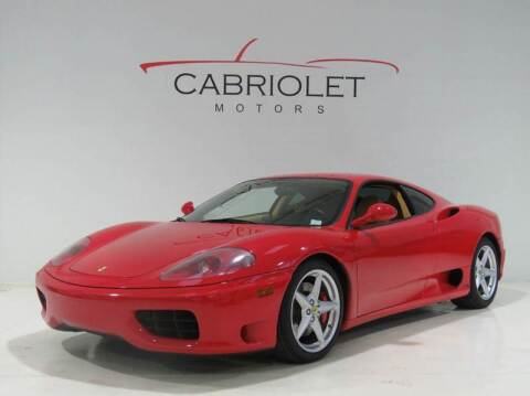 2002 Ferrari 360 Modena for sale at Carolina Exotic Cars & Consignment Center in Raleigh NC