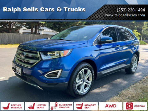 2018 Ford Edge for sale at Ralph Sells Cars & Trucks in Puyallup WA