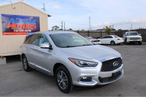 2020 Infiniti QX60 for sale at ALL STAR MOTORS INC in Houston TX