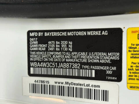 2018 BMW 4 Series 430i