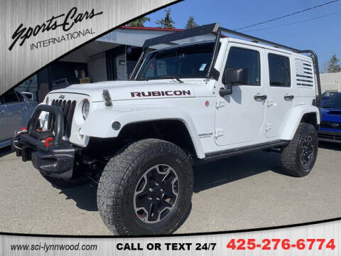 2015 Jeep Wrangler Unlimited for sale at Sports Cars International in Lynnwood WA