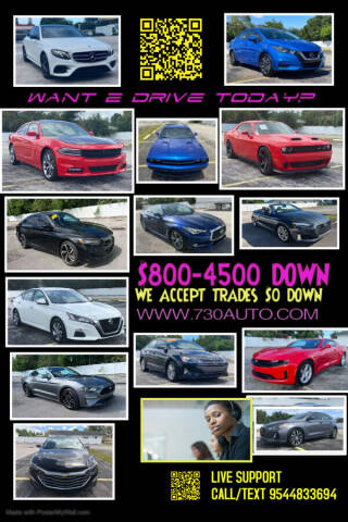 2017 Ford Mustang for sale at 730 AUTO in Hollywood FL