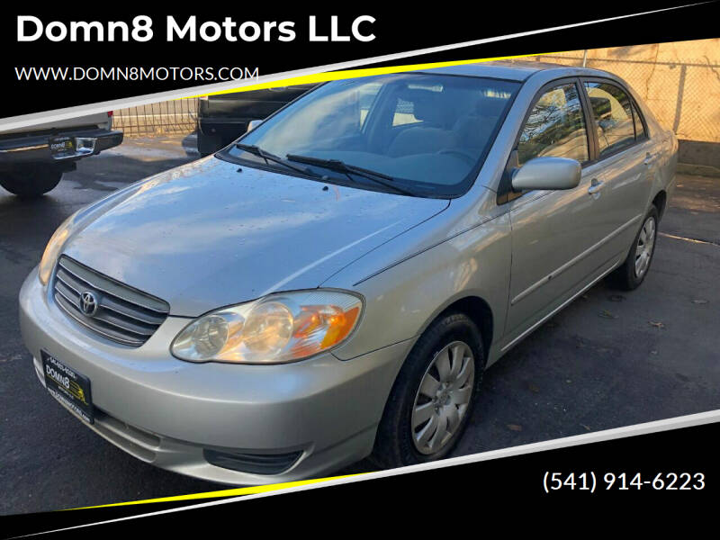 2004 Toyota Corolla for sale at Deals on Wheels of the Northwest LLC in Springfield OR