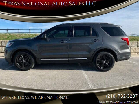 2019 Ford Explorer for sale at Texas National Auto Sales LLC in San Antonio TX