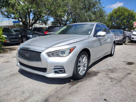 2016 Infiniti Q50 for sale at Auto World US Corp in Plantation FL