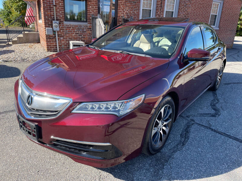 2015 Acura TLX for sale at Ludlow Auto Sales in Ludlow MA