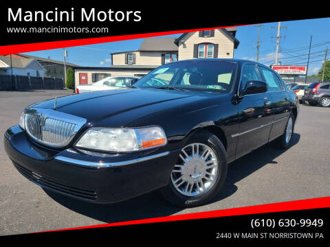 2007 Lincoln Town Car for sale at Mancini Motors in Norristown PA