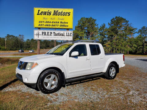 2008 Nissan Frontier for sale at Lewis Motors LLC in Deridder LA