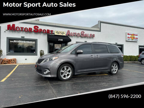 2013 Toyota Sienna for sale at Motor Sport Auto Sales in Waukegan IL