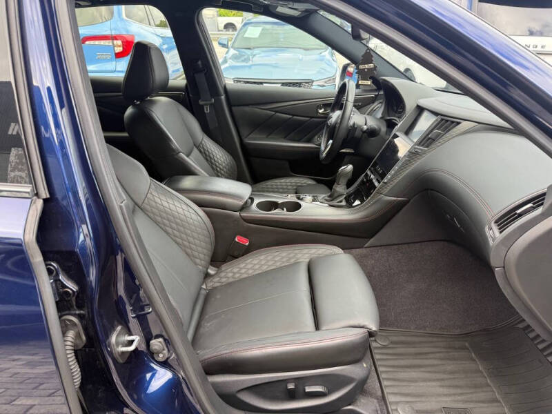 2023 Infiniti Q50 Red Sport 400