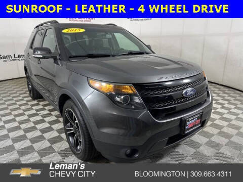 2015 Ford Explorer for sale at Leman's Chevy City in Bloomington IL