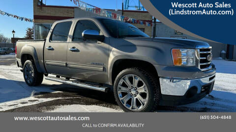 2012 GMC Sierra 1500 for sale at Wescott Auto Sales (LindstromAuto.com) in Lindstrom MN