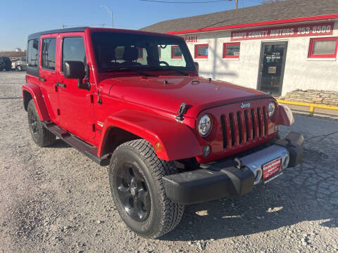 2014 Jeep Wrangler Unlimited for sale at Sarpy County Motors in Springfield NE