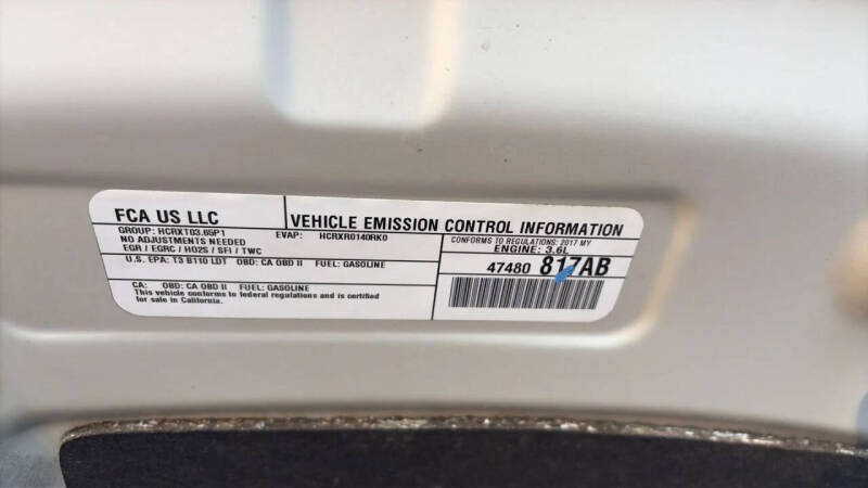 2017 Chrysler Pacifica