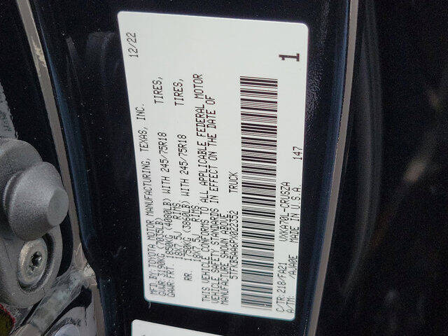 2023 Toyota Tundra SR