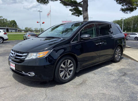 2015 Honda Odyssey for sale at Heritage Automotive Sales in Columbus in Columbus IN