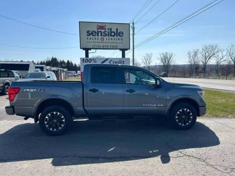 2018 Nissan Titan for sale at Sensible Sales & Leasing in Fredonia NY