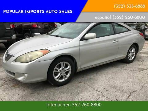 2005 Toyota Camry Solara for sale at Popular Imports Auto Sales - Popular Imports-InterLachen in Interlachehen FL