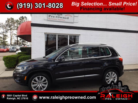 2013 Volkswagen Tiguan for sale at Raleigh Pre-Owned in Raleigh NC