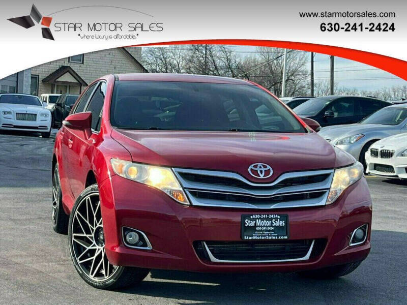 2013 Toyota Venza for sale at Star Motor Sales in Downers Grove IL