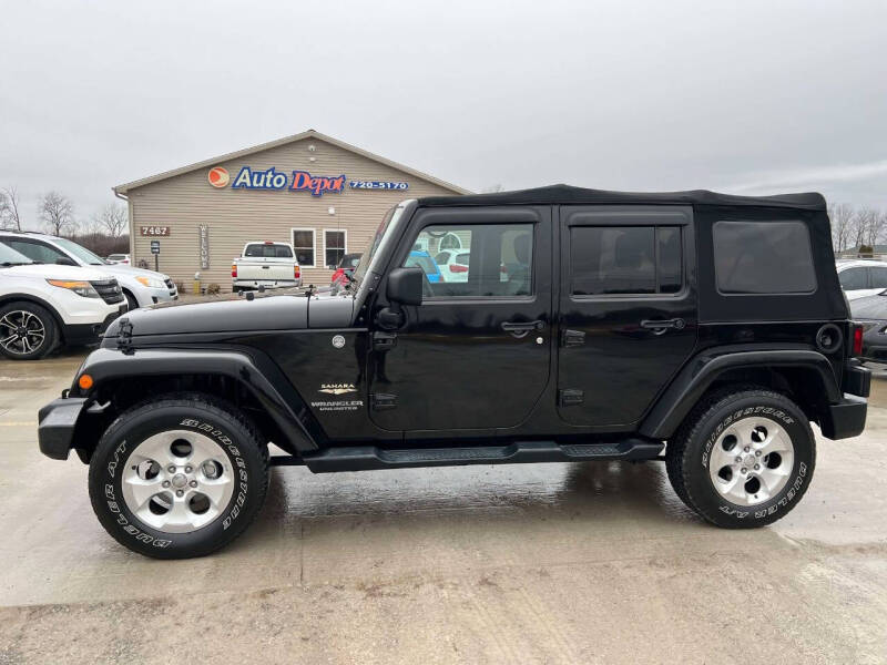 2014 Jeep Wrangler Unlimited for sale at Auto Depot of Michigan in Mount Morris MI