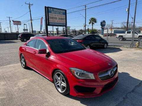 2014 Mercedes-Benz CLA for sale at S.A. BROADWAY MOTORS INC in San Antonio TX