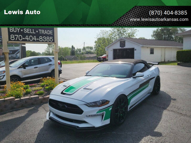 2018 Ford Mustang for sale at Lewis Auto in Mountain Home AR