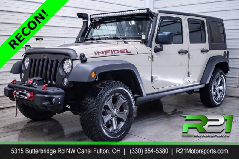 2018 Jeep Wrangler JK Unlimited for sale at Route 21 Auto Sales in Canal Fulton OH