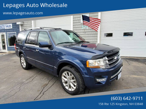 2016 Ford Expedition for sale at Lepages Auto Wholesale in Kingston NH