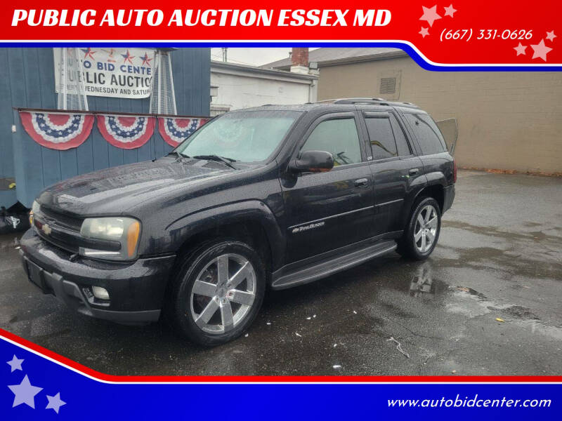 2003 Chevrolet TrailBlazer for sale at PUBLIC AUTO AUCTION ESSEX MD in Essex MD