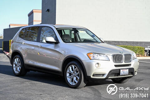 2013 BMW X3 for sale at Galaxy Autosport in Sacramento CA
