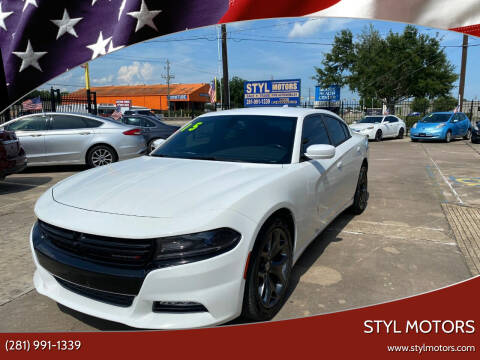 2015 Dodge Charger for sale at STYL MOTORS in Pasadena TX