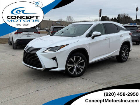 2017 Lexus RX 350 for sale at CONCEPT MOTORS INC in Sheboygan WI