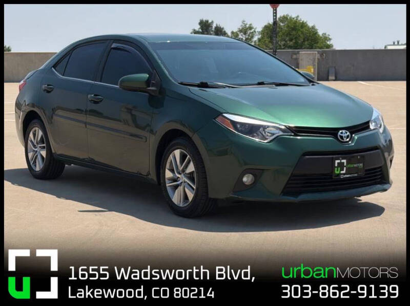 2014 Toyota Corolla LE Eco Plus